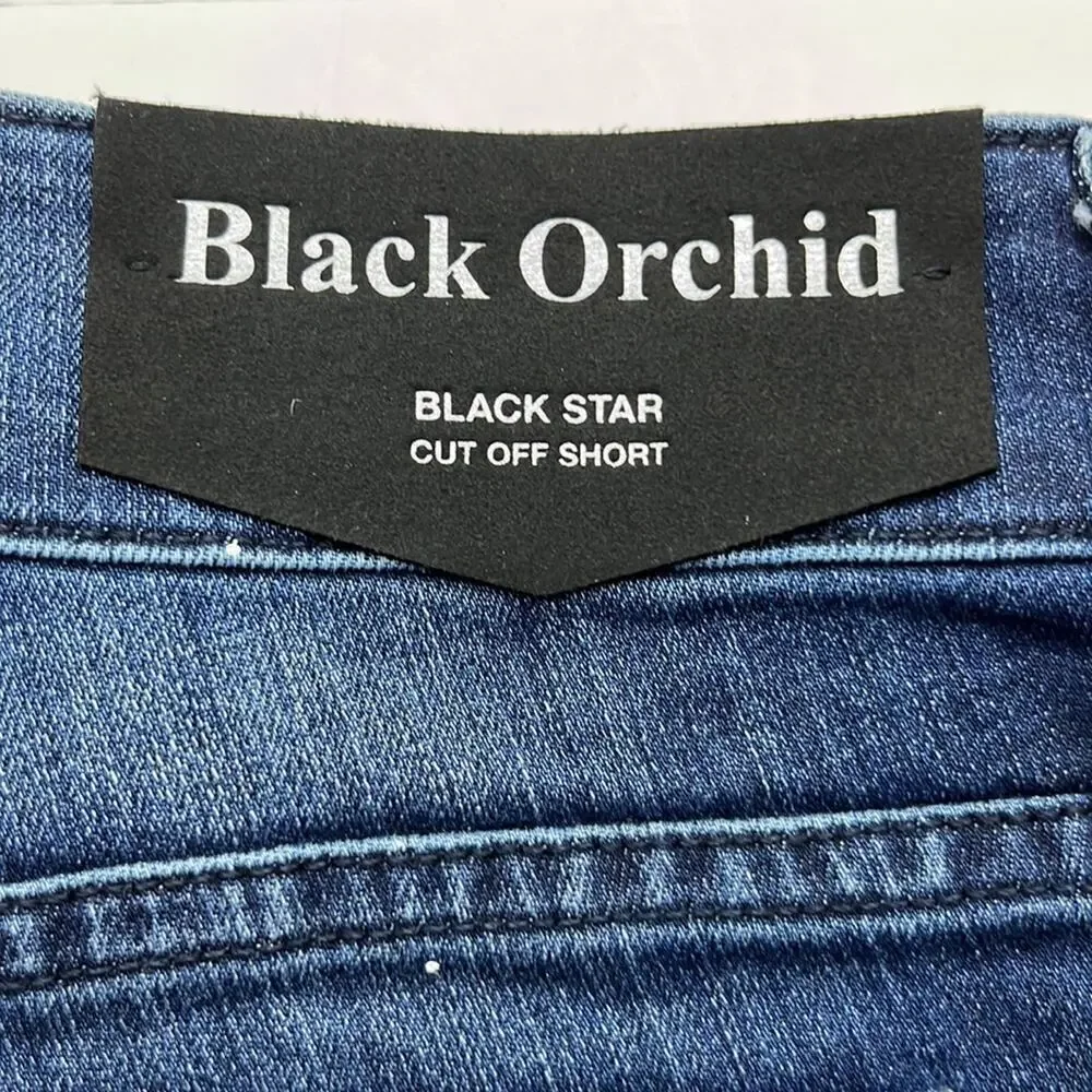 Black Orchid Black Star Cut Off Short Size 26